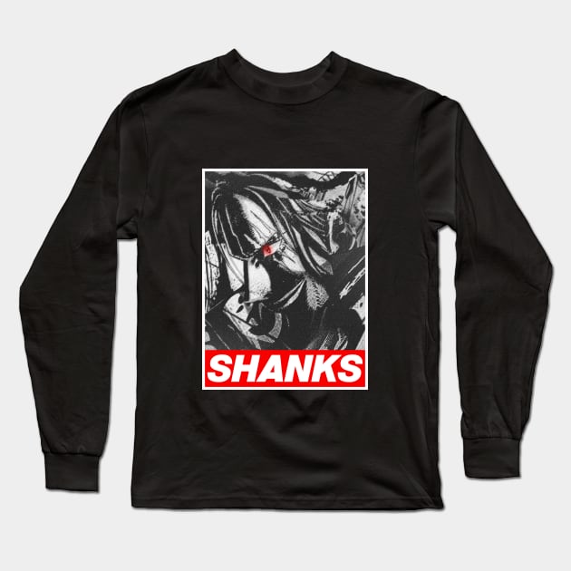 shanks one piece Long Sleeve T-Shirt by Abdoss